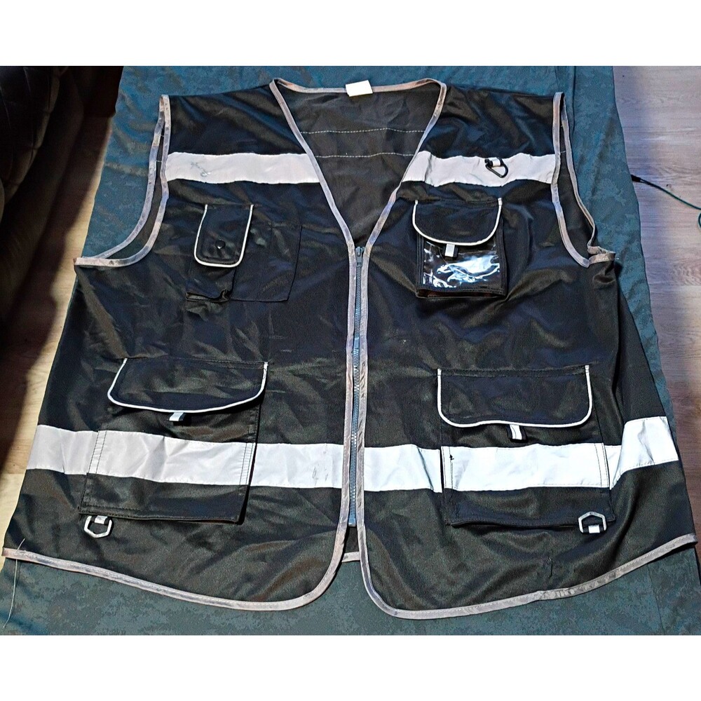 TCCFCCT Reflective Safety Vest ANSI/ISEA 107-2015 Type R Class 2 4XL
